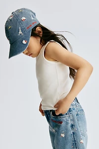 Twill Cap with Motif