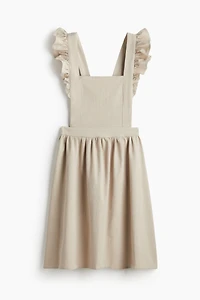 Ruffle-trimmed Apron