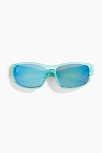 Lunettes de soleil rectangulaires