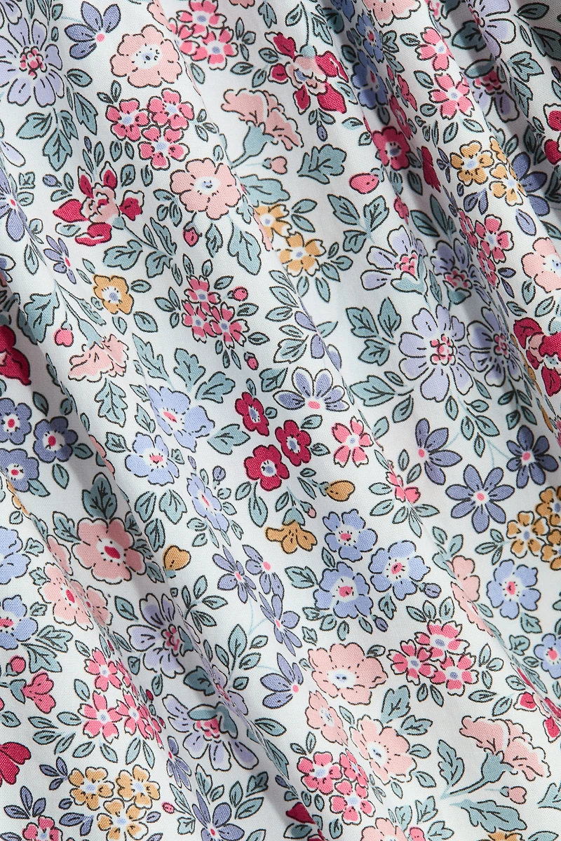 2-Piece Cotton Dress and Bloomers Set