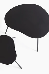 Ensemble de tables d'appoint en métal