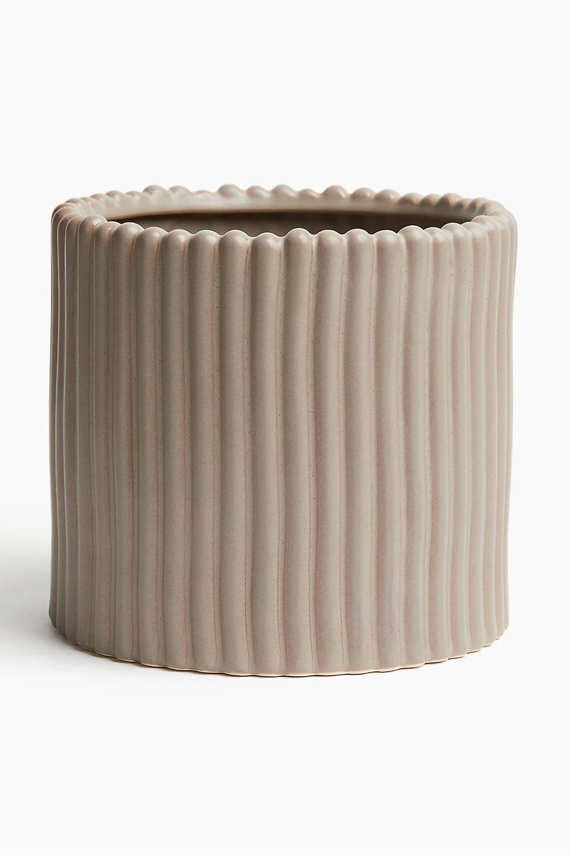 Large Stoneware Plant Pot