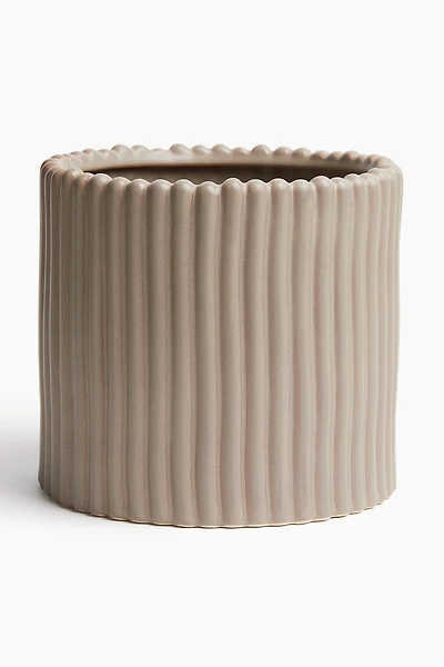Large Stoneware Plant Pot
