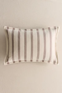 Patterned Canvas Cushion Cover