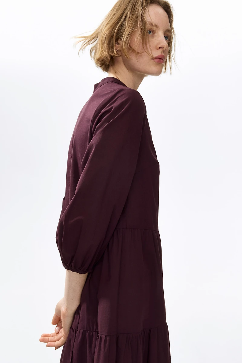 Tiered Midi Dress