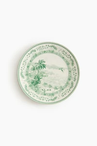Petite assiette en porcelaine avec motif