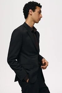 Slim Fit Wool-Blend Jacket