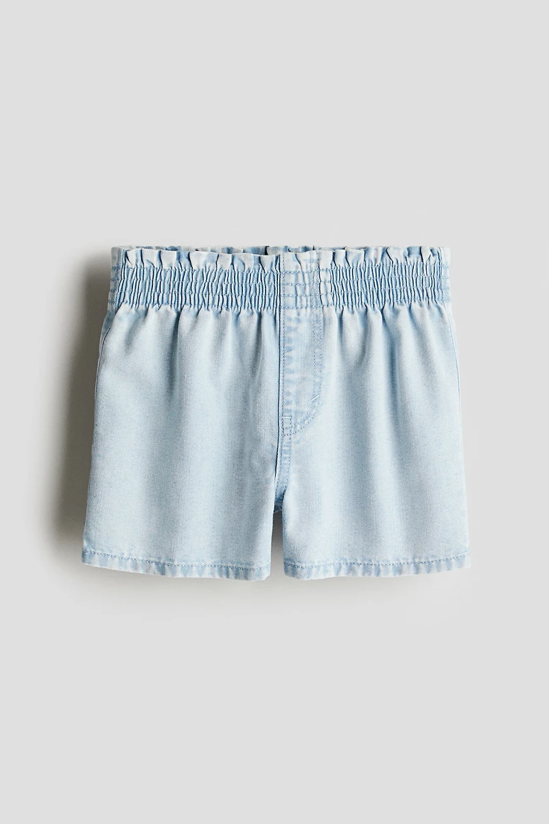 Short en denim Coupe Flottante