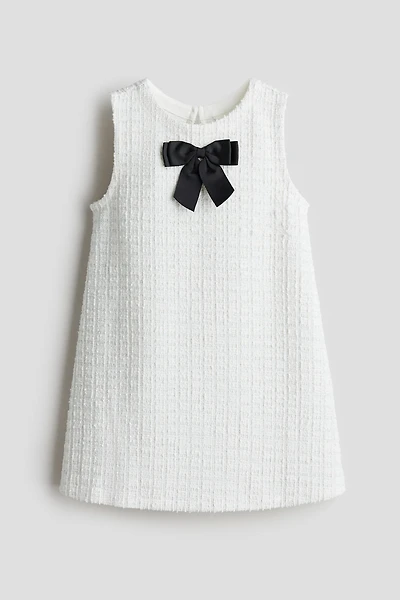 Bouclé-Jersey Dress