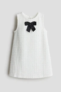 Bouclé-Jersey Dress
