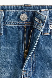 Frayed Denim Shorts