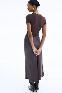 Short-Sleeved Microfiber Bodysuit