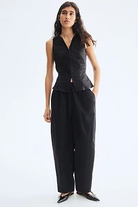 Ankle-Length Pull-On Pants