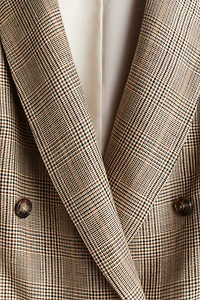 Linen-Blend Blazer