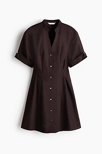 Shirt Dress with Tapered Waist