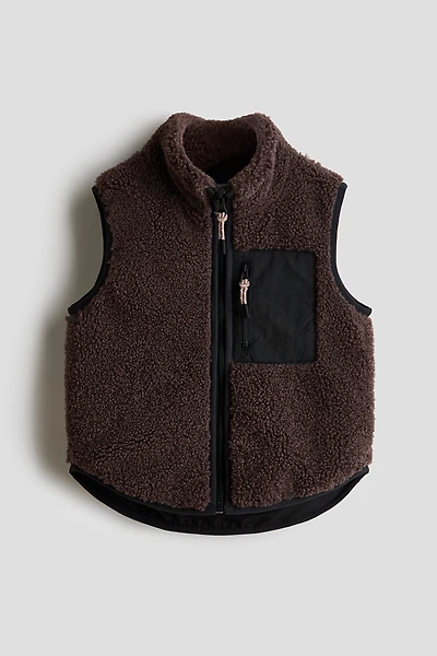 Veste sans manches en polar