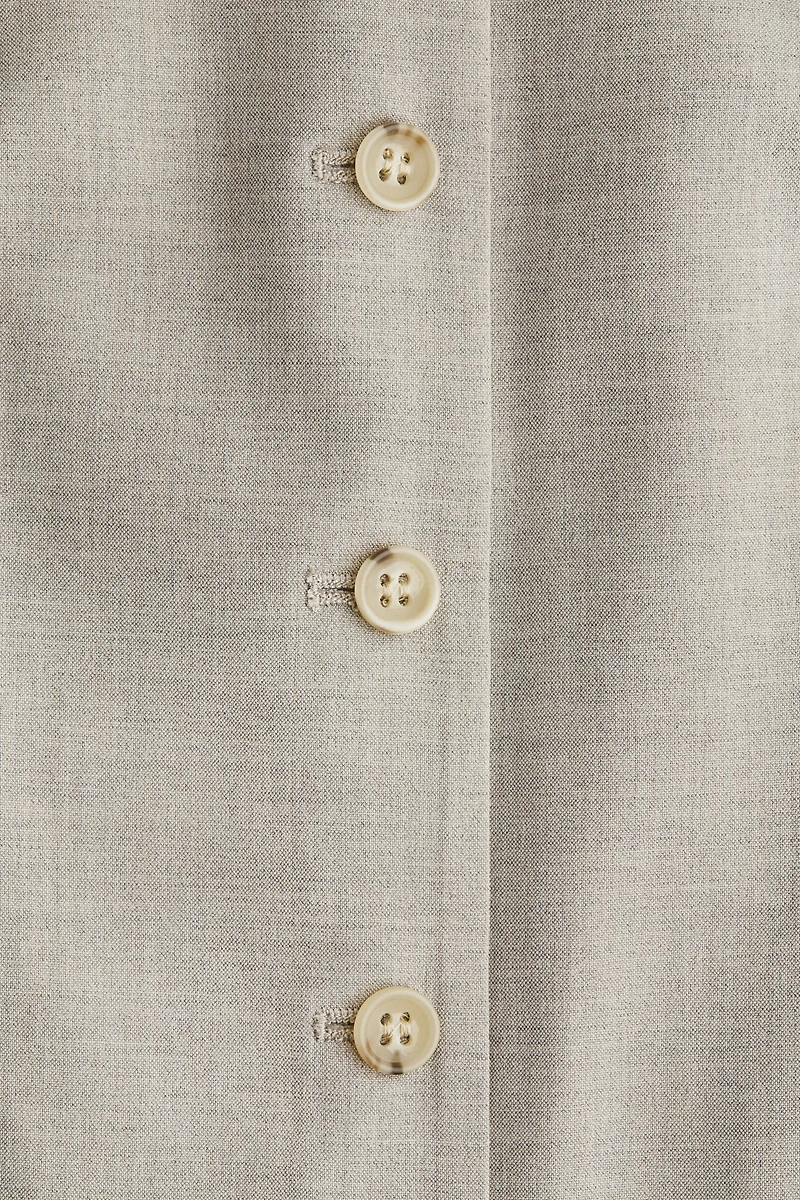 Long gilet sans manches