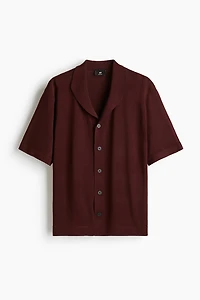 Regular-Fit Fine-Knit Shirt