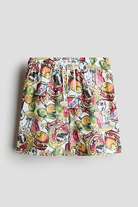 Short de bain imprimé