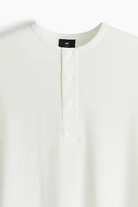 T-shirt côtelé près du corps