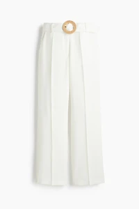 Wide-Leg Dress Pants