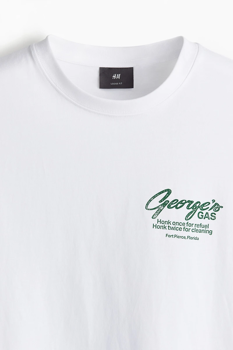 Loose Fit Printed T-shirt