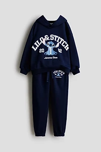 2 pièces chandail à capuche et pantalon jogging