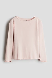 Long-sleeved Jersey Top
