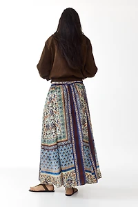 Loose-Fit Maxi Skirt
