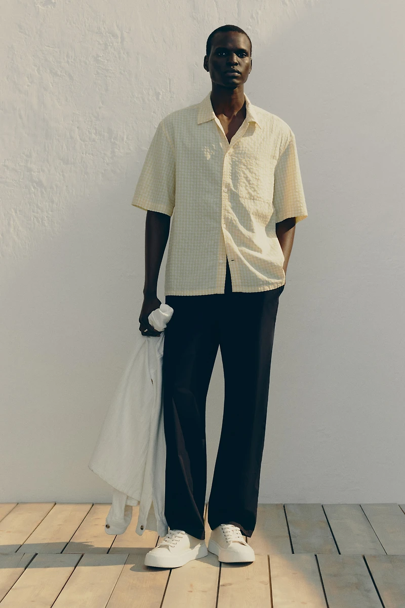 Regular-Fit Short-Sleeved Shirt