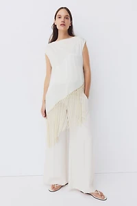 MAMA Wide-Leg Dress Pants