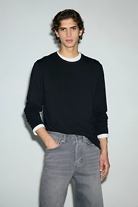 Warming Regular-Fit Long-Sleeved T-Shirt