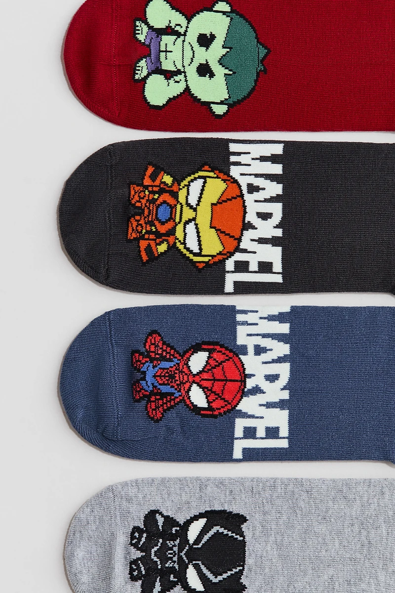 5-Pack Patterned Socks