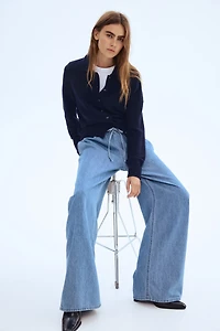 Pantalon en denim doux et léger
