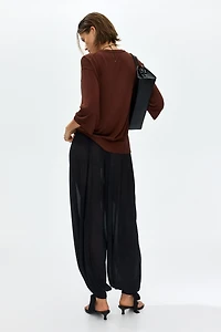 Fine-Knit Top