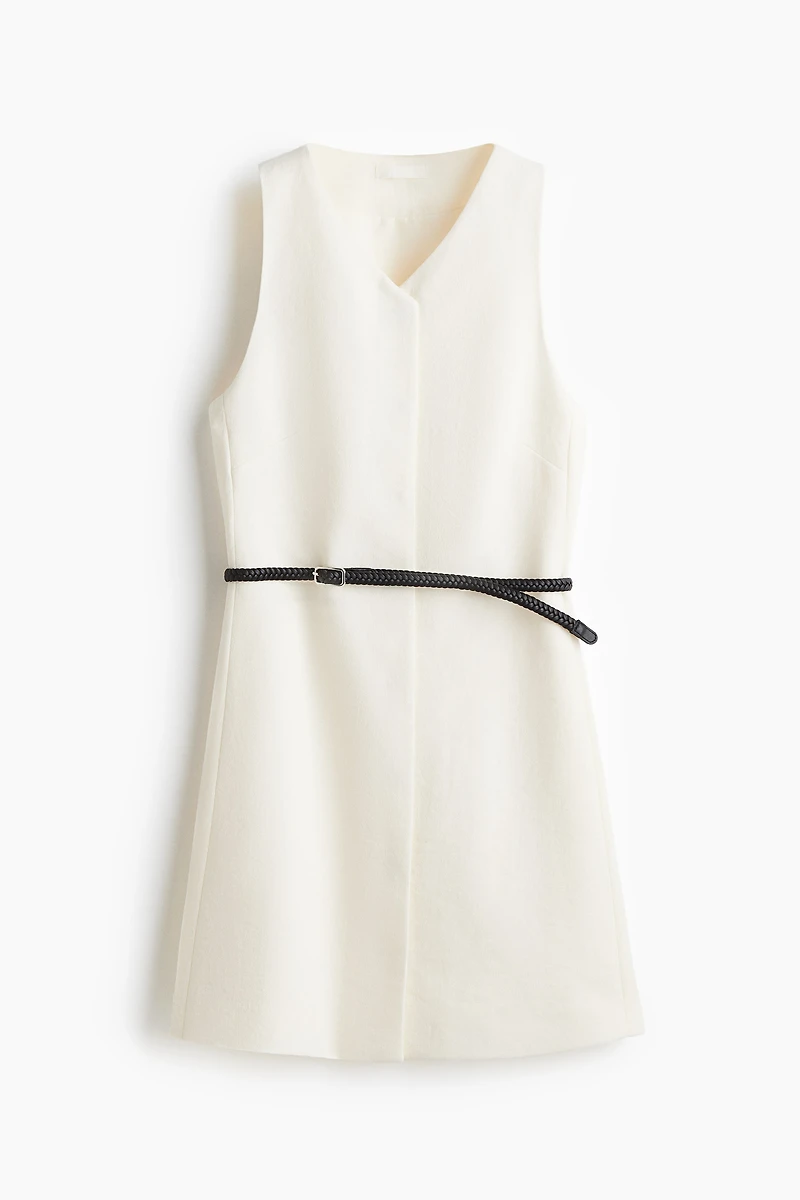 Robe avec ceinture