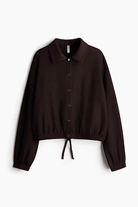Textured Jersey Jacket
