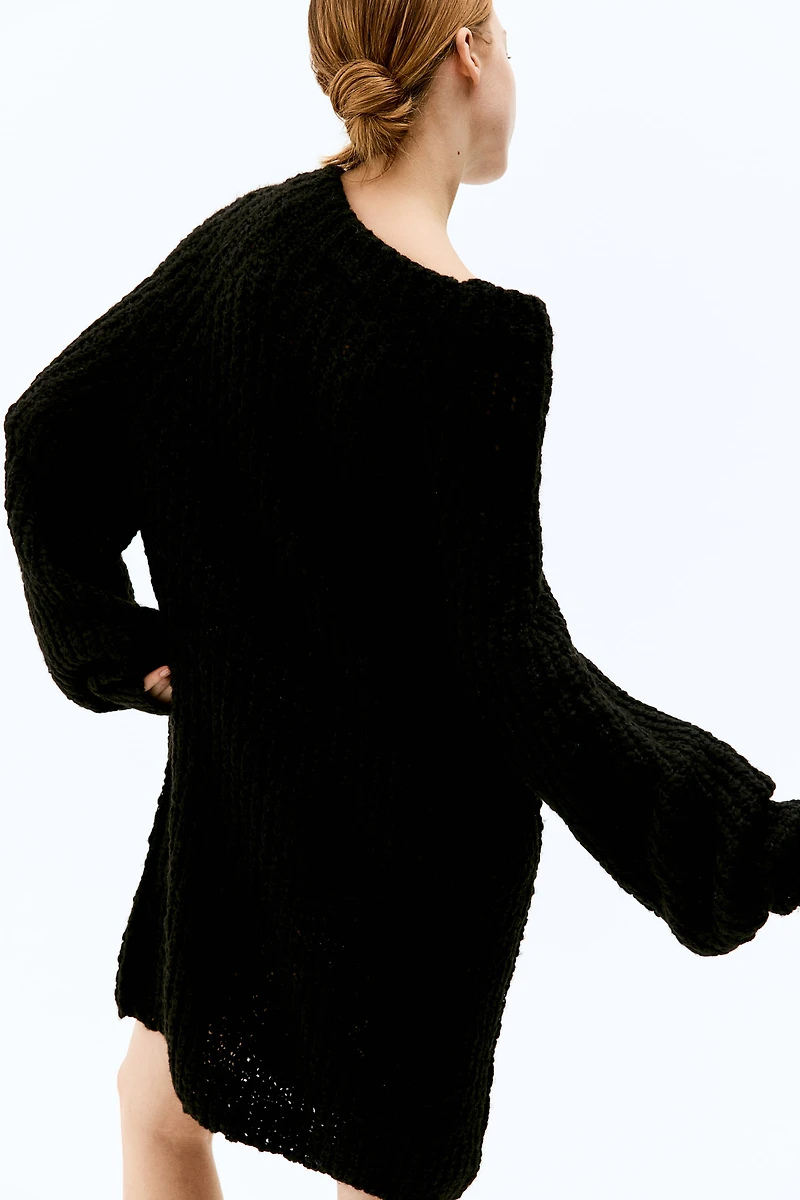 Rib-Knit Dress
