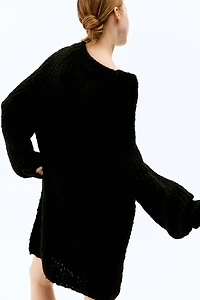 Rib-Knit Dress
