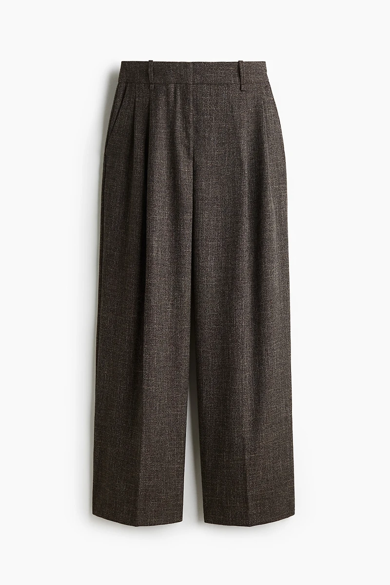 Wide-Leg Dress Pants
