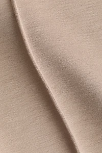 Crease-Front Jersey Pants
