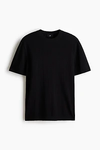 Slim-Fit Knit T-Shirt