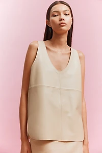 Débardeur en cuir