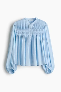 Blouse à plis nervure