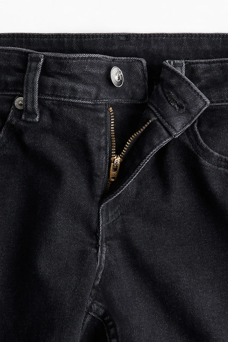 Low Rise Flared Leg Jeans