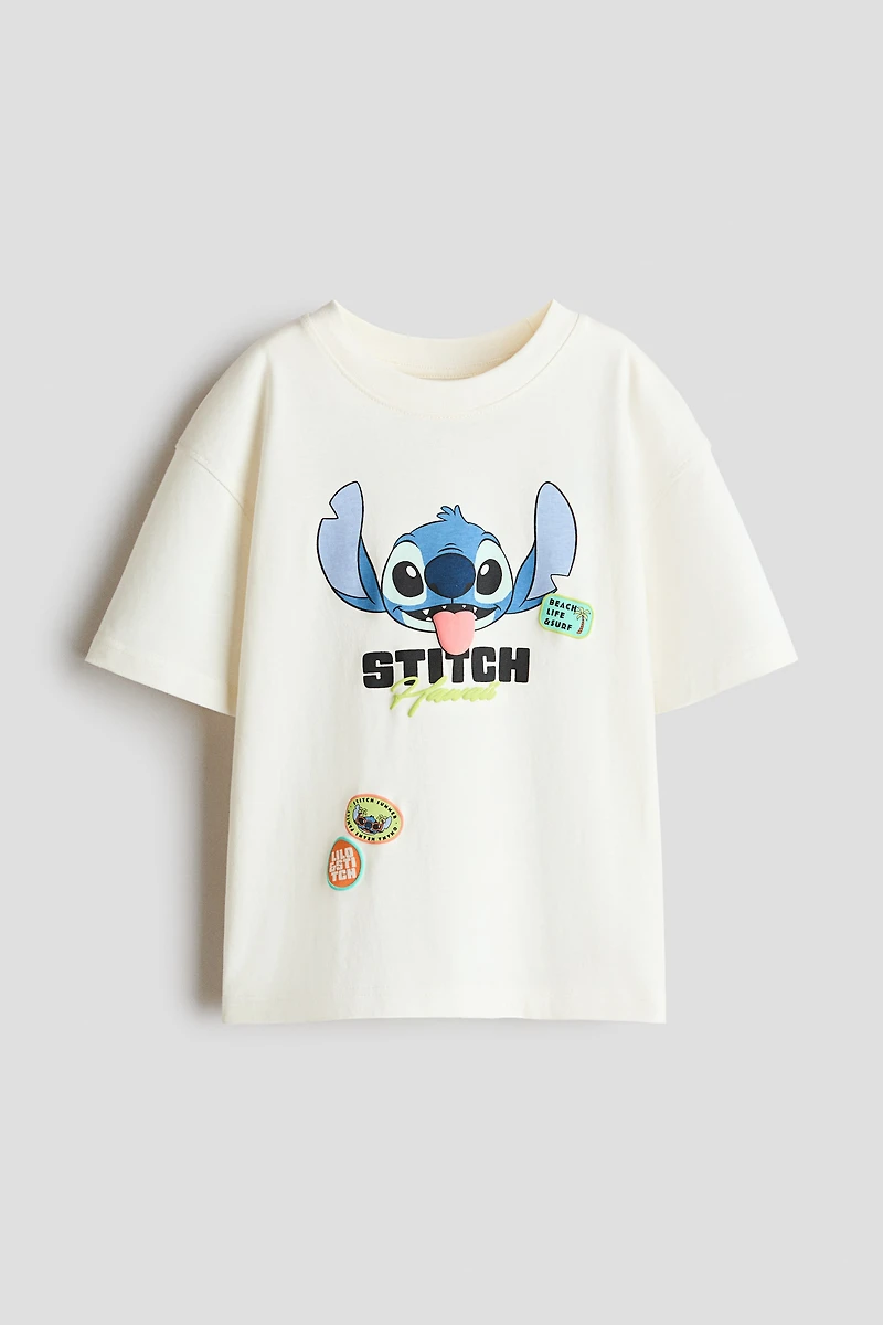 T-shirt grande taille imprimé