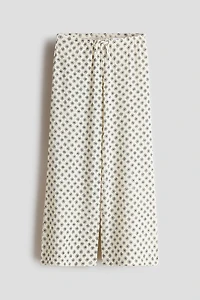 Pantalon en jersey texturé