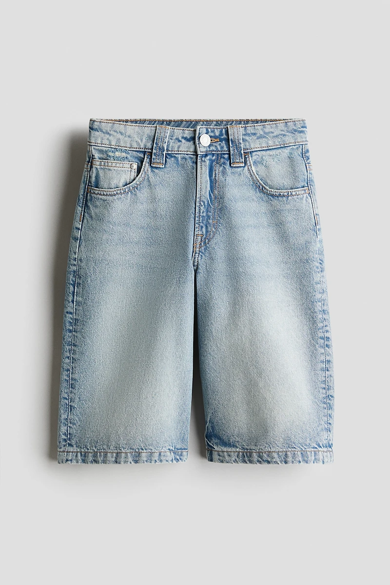 Baggy Denim Shorts