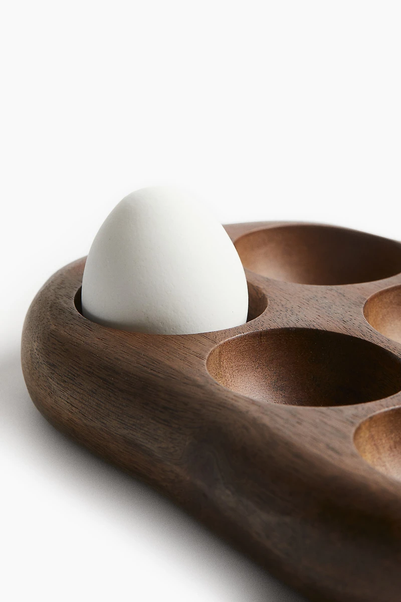 Mango Wood Egg Tray