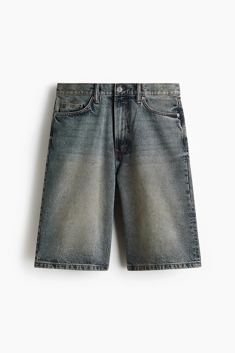 Baggy Denim Shorts